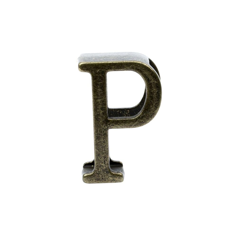 3501 1.5"38mm-40mm Belt Loop Keeper 's Metal Replacement Letter Loop P